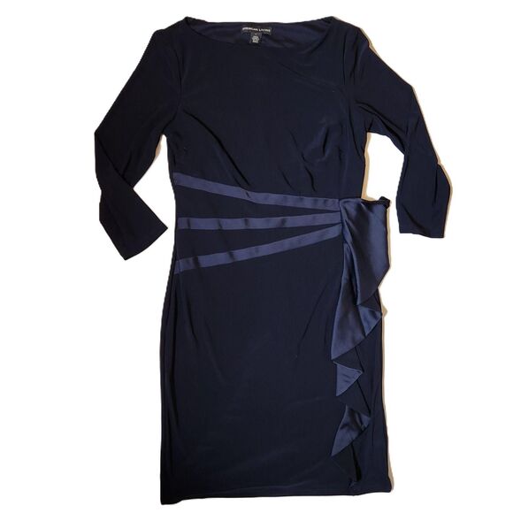 American Living Blue Dress – Women’s Size 8, Stretch Fit - Picture 1 of 8